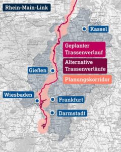 Stromtrasse Rhein-Main-Link